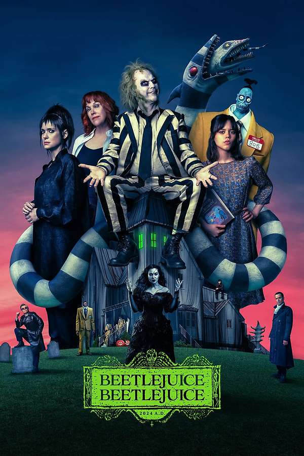 Beetlejuice Beetlejuice (2024) — Filmposter